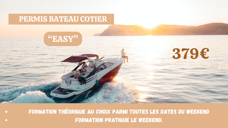 Formule EASY : permis bateau le week-end à Aix-en-Provence à 379 €