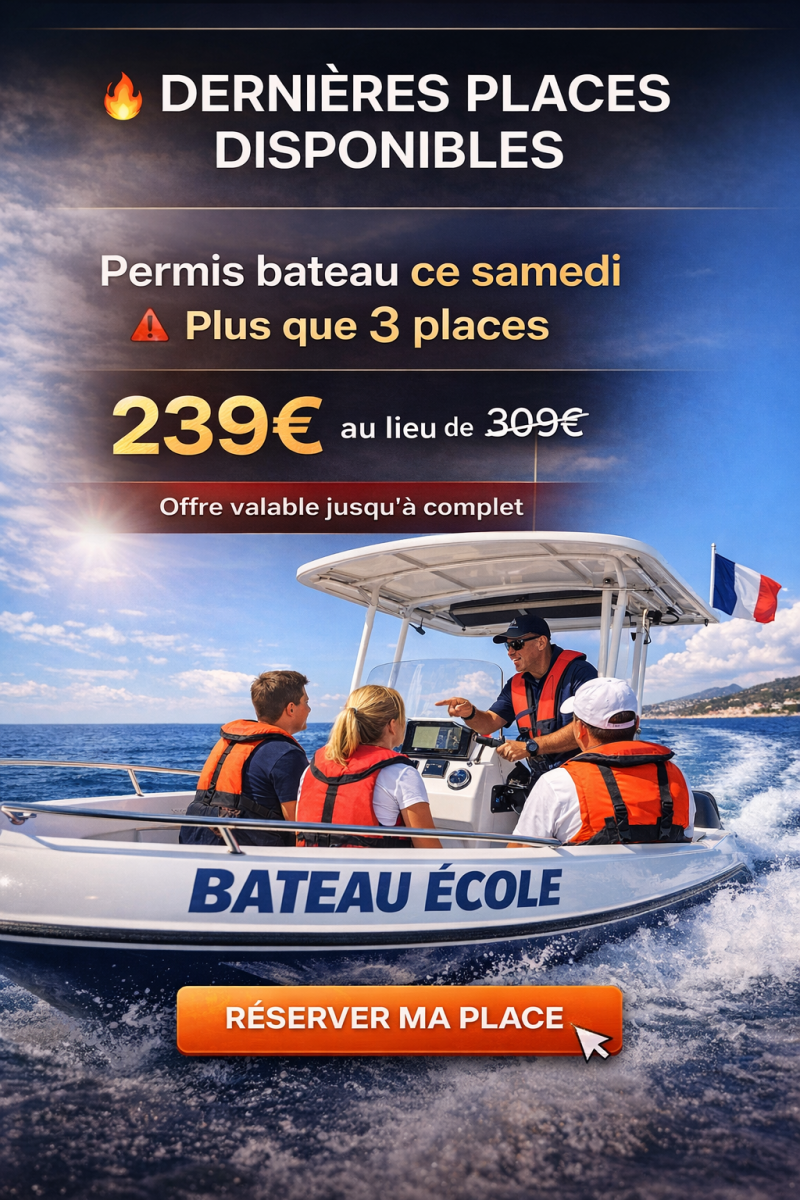 FORMATION PERMIS BATEAU 28 MARS